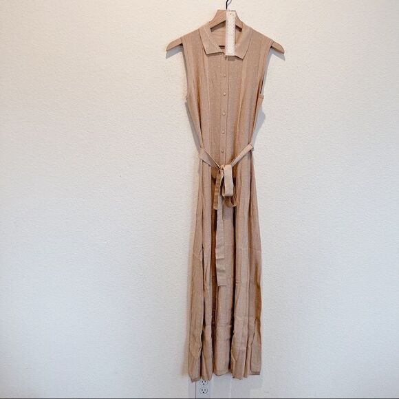 Devon Windsor Ophelia midi Dress size XS color Dusty Rose - Picture 10 of 12